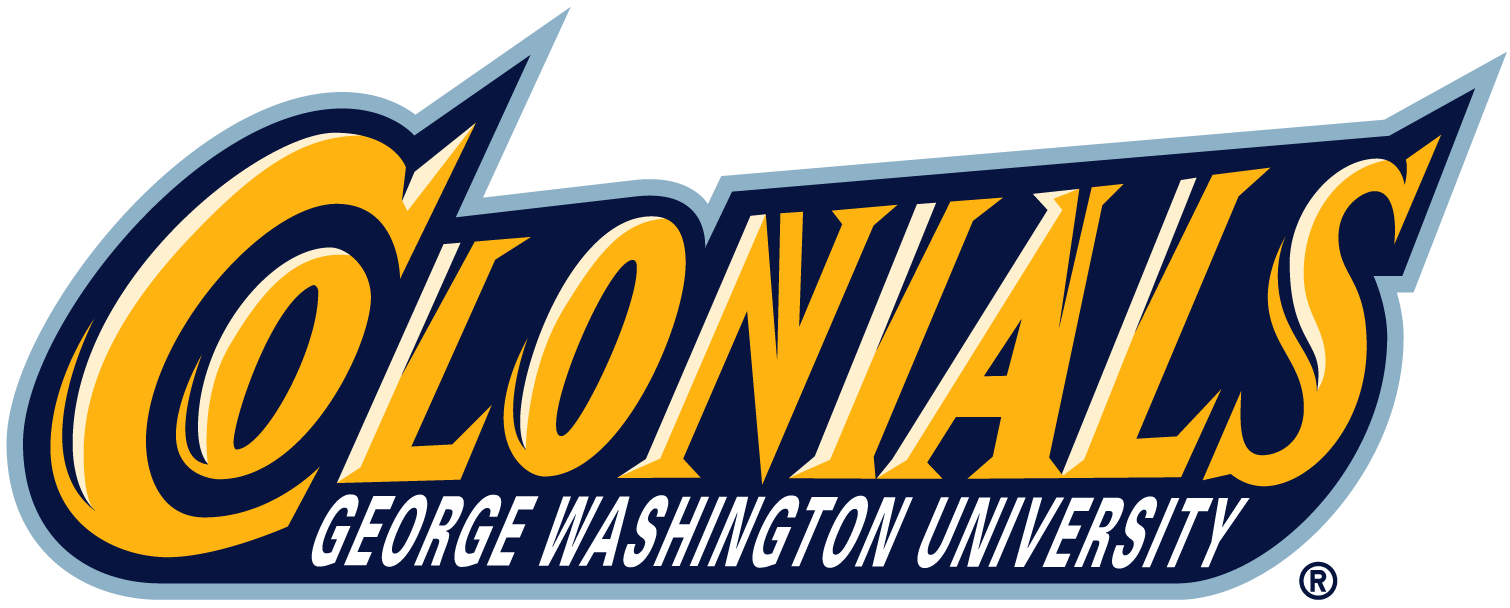 George Washington Colonials 1997-2008 Wordmark Logo v2 iron on transfers for clothing